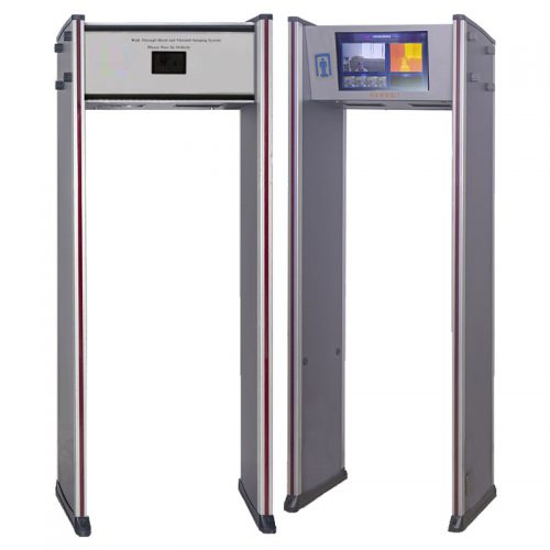 ゲート型 非接触体温計 通過型