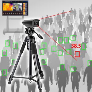 非接触体温計　サーモグラフィーカメラ　多人数・大人数